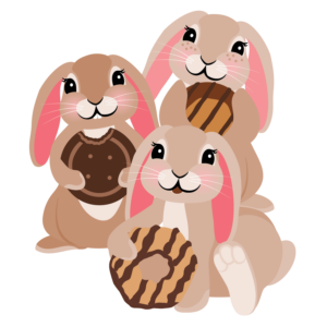 Decorative rabbit image